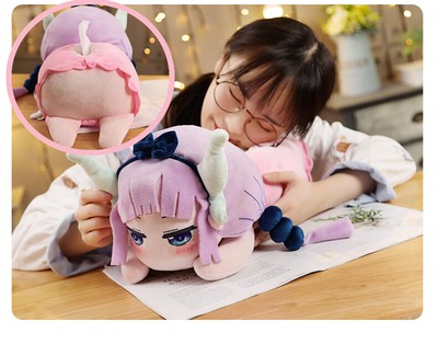 Miss Kobayashi's Dragon Maid Kanna Tissue Paper Box Case Cute Anime Plush  Doll