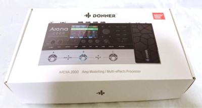 Donner Arena2000 Guitar Multi Effects Pedal 80 different amp