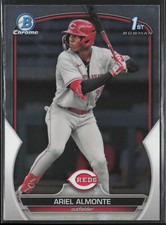 2023 Bowman Ariel Almonte BCP-78 1st Chrome | Cincinnati Reds