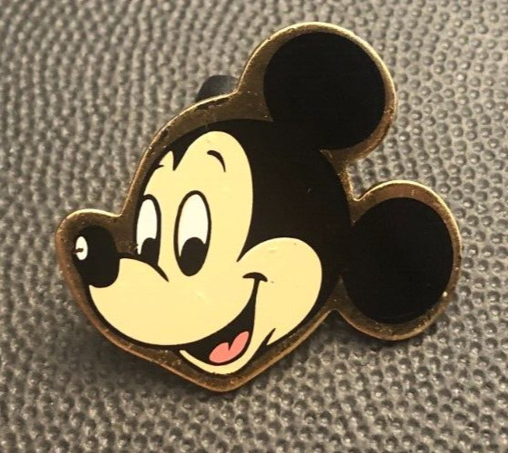Disney pin Mickey Mouse head classic vintage disneyland walt disney world *2