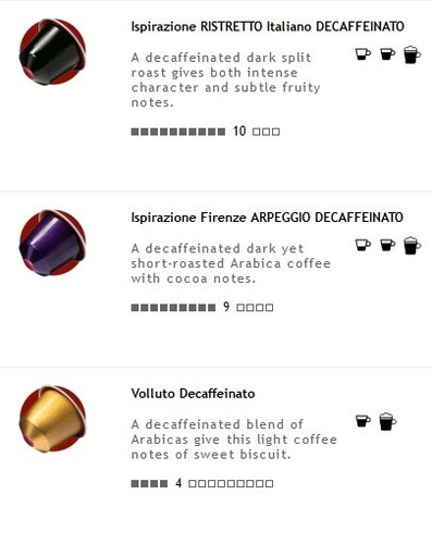 50 Decaf Nespresso Capsules (3 