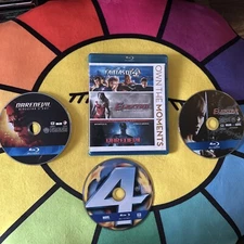 Fantastic Four/Elektra/Daredevil Own the Moments Triple Feature Blu-ray RARE OOP