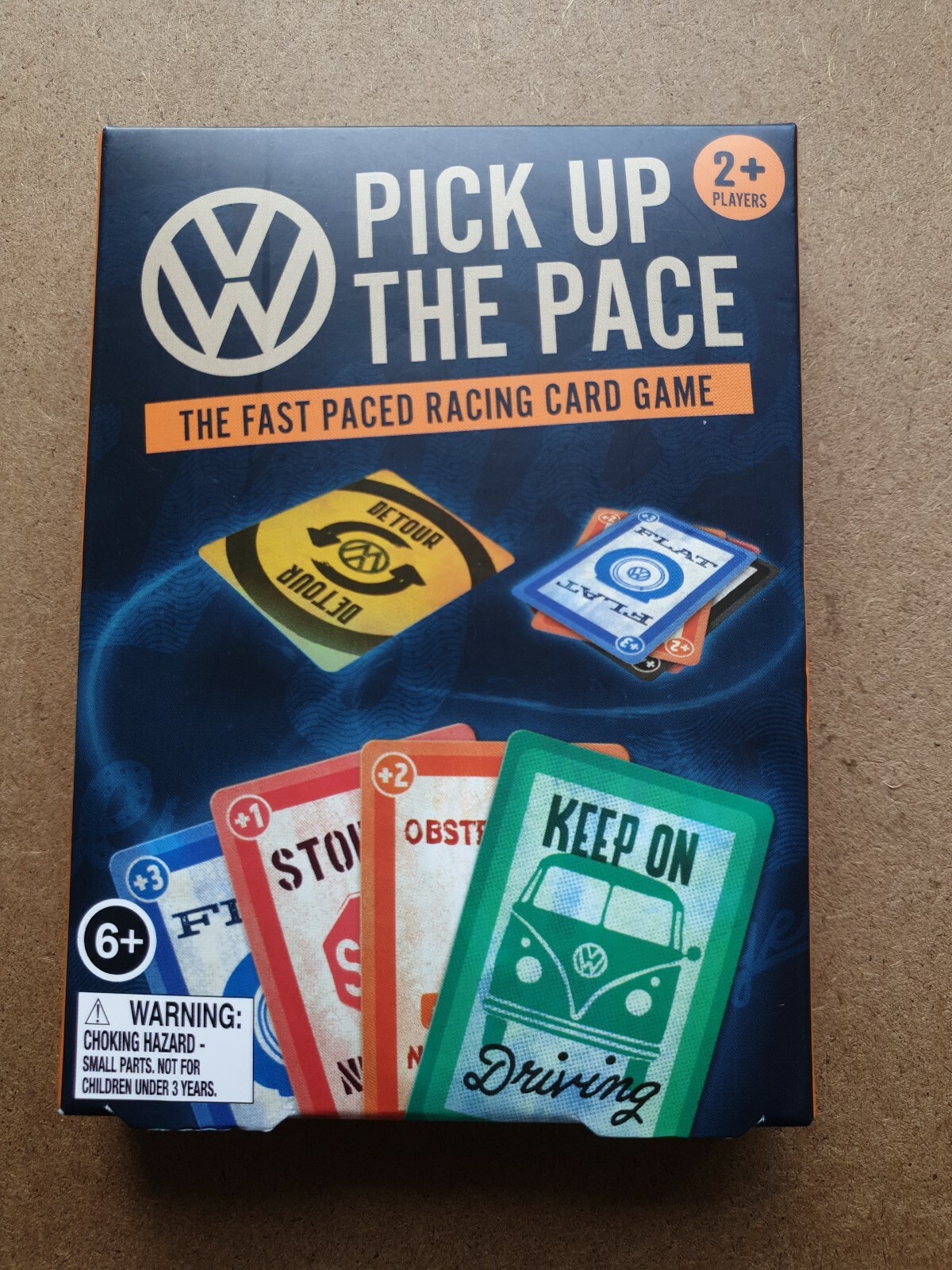 VW Pick up the Pace The Fast Paced Racing card game. Officially licensed VW item