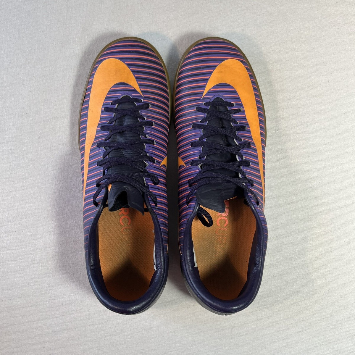 Nike Mens 7 Mercurial X Victory IV Indoor Soccer Shoes Purple