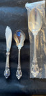 Lunt Eloquence Sterling Silver Flatware 3 Servers All Great Shape Hand Polished