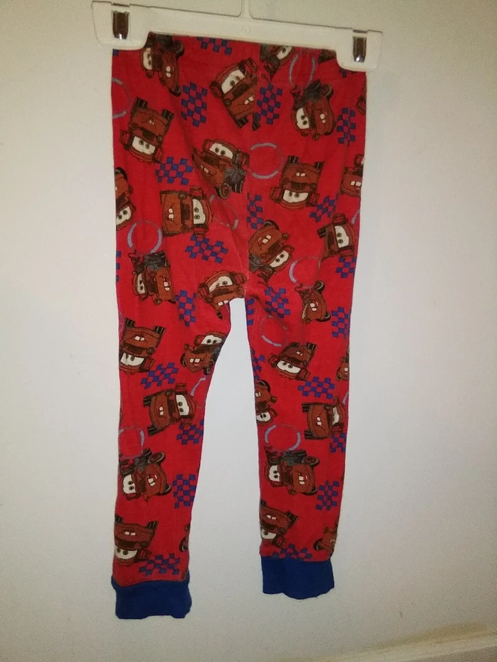 Disney Cars boys red Towmater sleep pants SZ 5T - Image 4 of 4