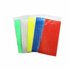 5pcs Bicycle Rim Reflective Stickers Bike Night Cycling Wheel Reflector Fluo DIY