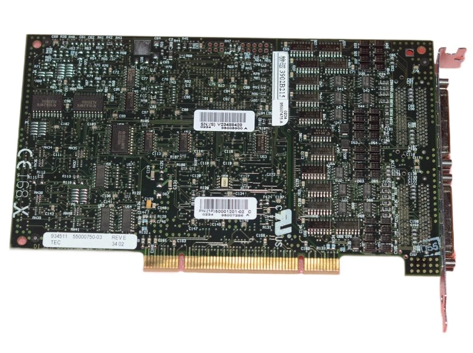 3X-PBXDD-AB PCI to SYNCH 4-Channel T1 PCI Controller Card 95005900 A - Image 3 of 3
