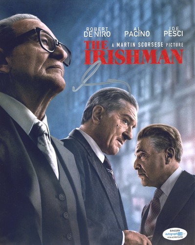 Al Pacino Signed 10X8 Photo The Irishman AFTAL ACOA TPA (7452)