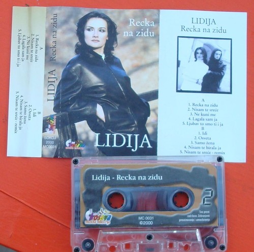 Lidija Recka Na Zidu, Košava – MC0031, Ex Yu 2000