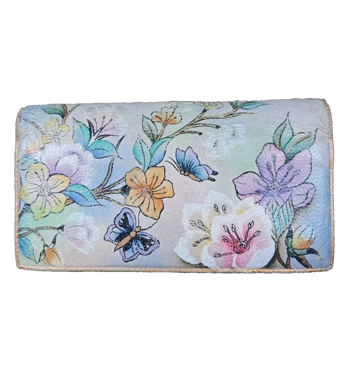 Anuschka Butterfly Folding Wallets for Women