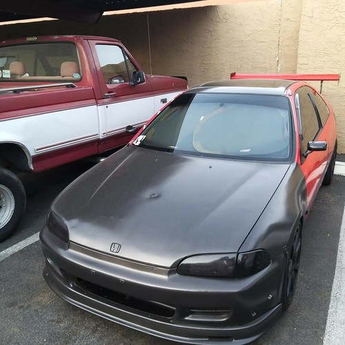 Apr Performance Carbon Fiber Gt3 Side Mirrors for Honda Civic 2 Door EG