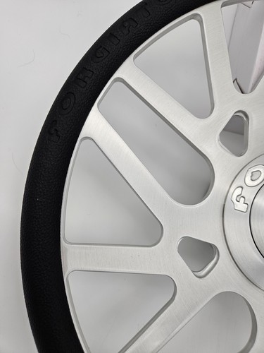 Forgiato twisted maglia wheel steering wheel with adapter - Brushed - Picture 3 of 3