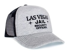 Bob Bull Hurley Trucker Sombrero Las Vegas Cárcel Oficial de Seguridad Gorra
