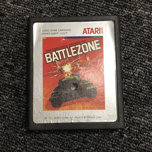 BATTLEZONE Atari 2600 Game Cartridge 1987 [PAL] (E1) | eBay Australia