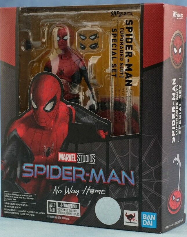 Marvel Spider-Man No Way Home Upgraded Suit Special Set Figuarts Bandai  Tamashii