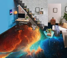 3D Cosmic Nebula O4467 Floor WallPaper Murals Wall Print Decal 5D Romy 2024