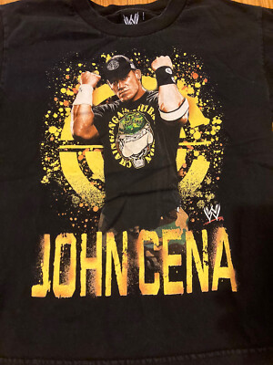 2007 WWE JOHN CENA Wrestling T Shirt Adult XS/S WWF Y2K NXT WCW