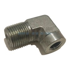 EDGE INDUSTRIAL STEEL REDUCING 90&ordm; STREET ELBOW 1/2" MALE NPT X 1/4" FEMALE NPT