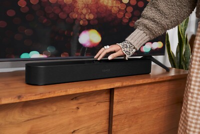 Sonos Beam Gen2 Black - Smart Soundbar - Dolby Atmos