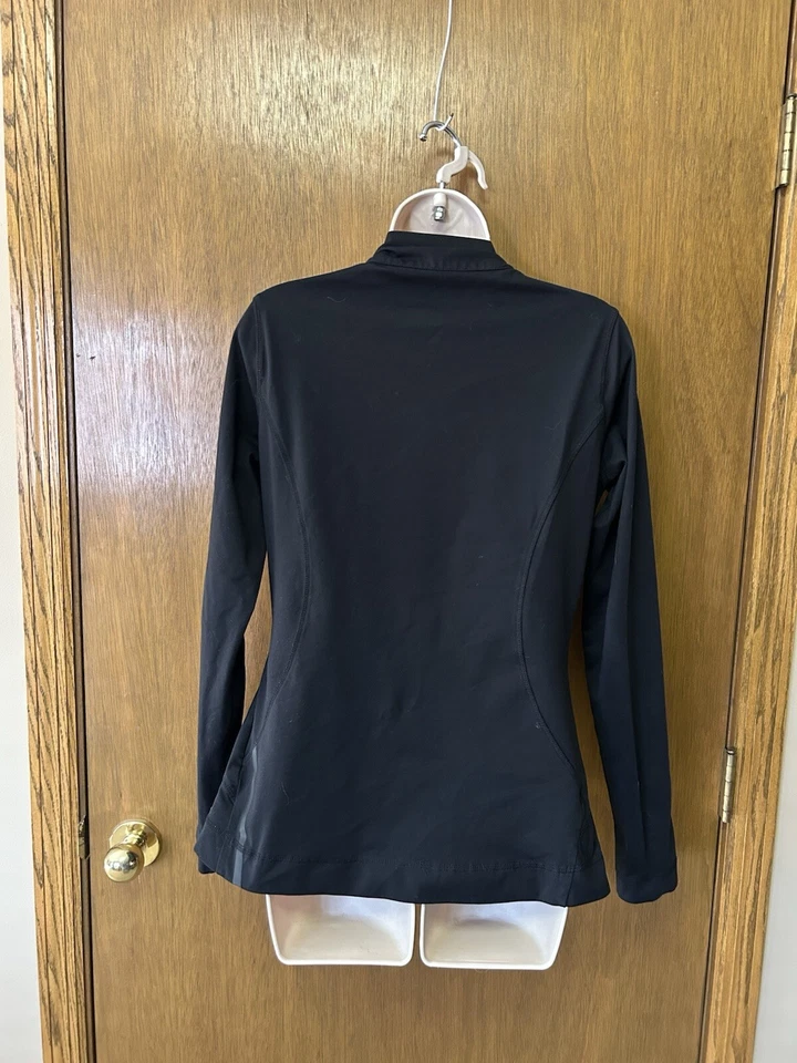 CHAQUETA EXFOLIANTE Grey's Anatomy Talla S Impact cremallera asimétrica completa NEGRA A25 Foto 3 de 4