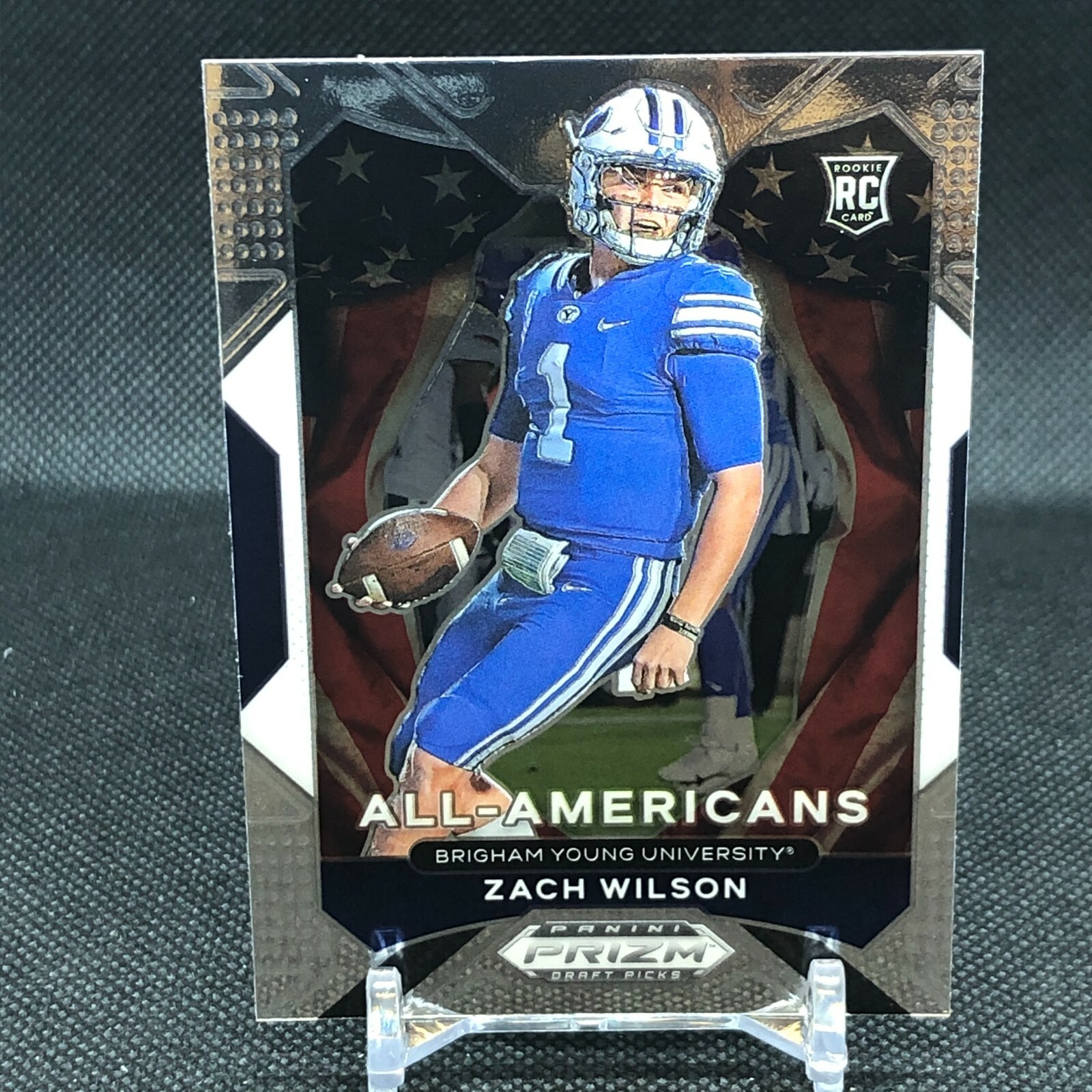 2021 Panini Prizm Draft Picks Zach Wilson ALL AMERICANS RC #182