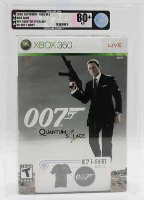 007 Quantum of Solace Trost | Xbox 360 | eingeschweißt SEALED VGA 80+