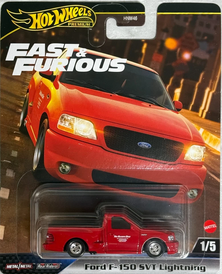 Hot Wheels Fast & Furious Ford F-150 SVT Lightning , Free shipping & protector - Image 2 of 4