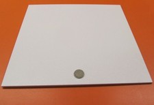 ABS Sheets Texture One Side, Hair Cell, White .187" 3/16" x 12" x 12" 4 Unit