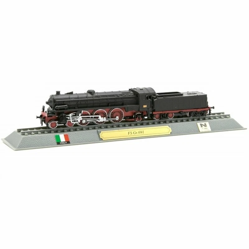 FS Gr.691 Italy 1:160 ferrovia locomotive DelPrado 076