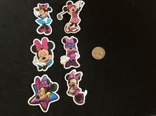 Disney Stickers - Disney Minnie Mouse Lot of 6 Stickers.