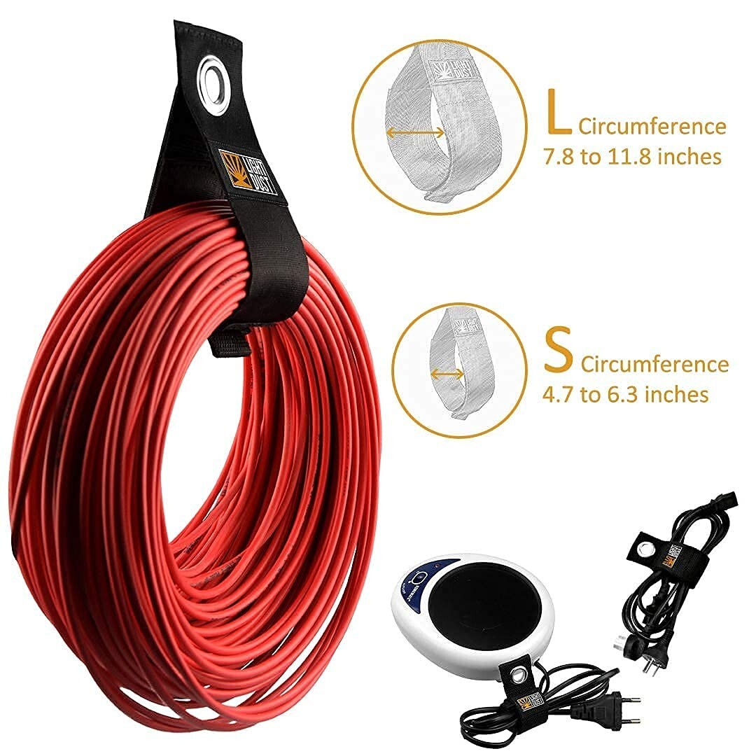 15PCS Heavy Duty Storage Straps Garage Organization Tool Storage Hoses