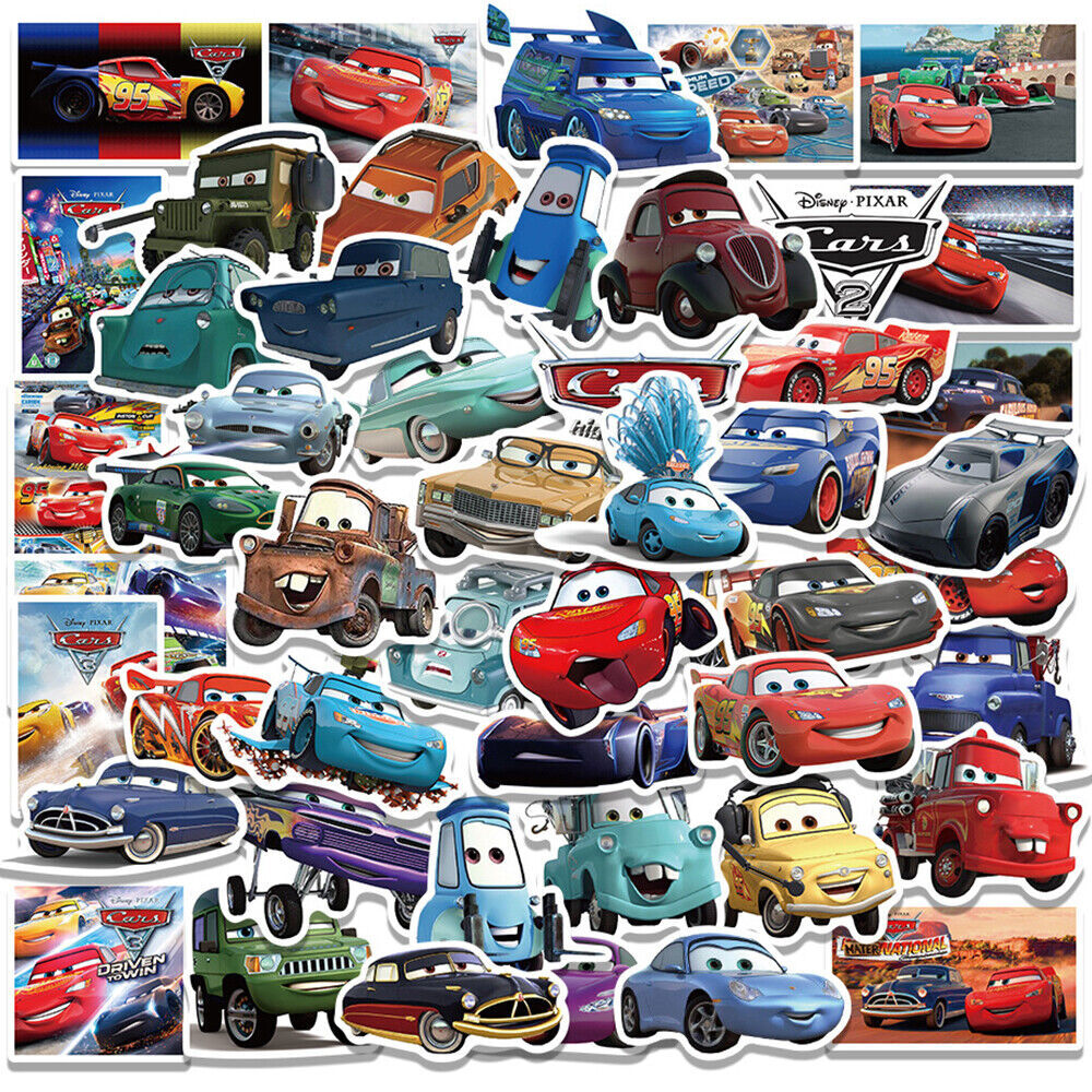 Disney Pixar Cars And Plane Lightning McQueen Mack Hauler Truck & Car Wingo Zed - Picture 349 of 349