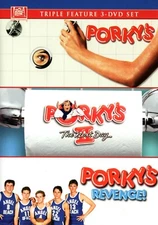 Porky's Triple Feature 3 Movie DVD Set Porkys Porkys 2 & Porkys Revenge