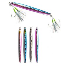 10X Saltwater Fishing Lures Glow Vertical Jig Tuna, Salmon, Grouper, Bass Tool