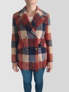 giacca a scacchi donna