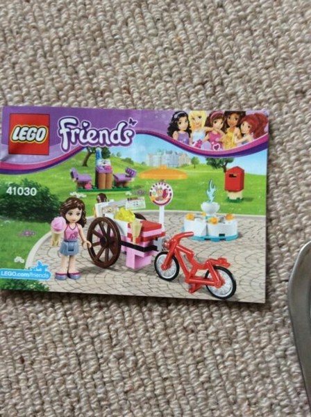 lego friends olivia's ice cream bike