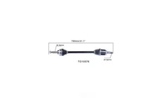 CV Axle Shaft PROTECH TO10576