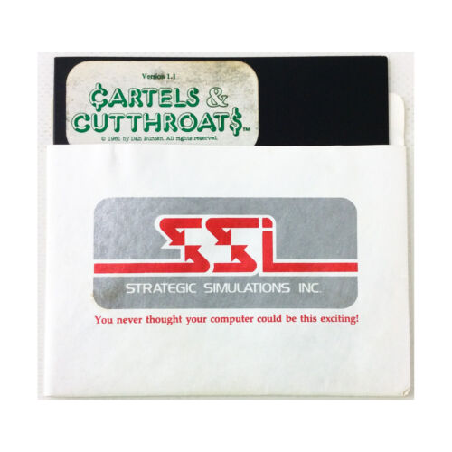 Strategic Simulations, Inc. (SSI) - Cartels & Cutthroats VG - Zdjęcie 1 z 1