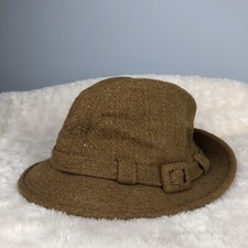 Vintage Stetson Mens Brown Wool Fedora 7 1/8 Hat Read