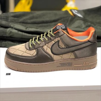 NIKE AIR FORCE 1 07 PRM CARGO KHAKI CU6724-333 Flight Jacket BRAND NEW US 8  | eBay