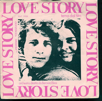 LOVE STORY (Thema aus dem Film) - ANONYM VENEZIANO # Orch. Bernard Bess ( Fonotil )