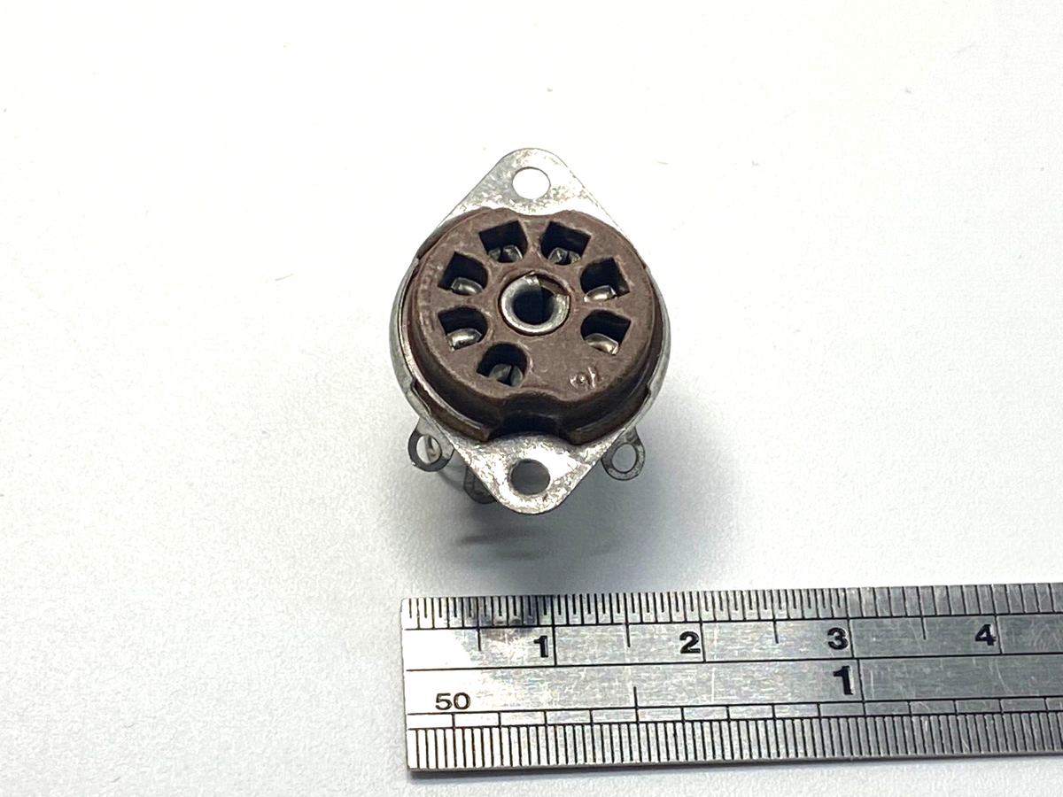1pcs - CINCH 7-Pin Vacuum Tube Socket Brown, Nos | eBay