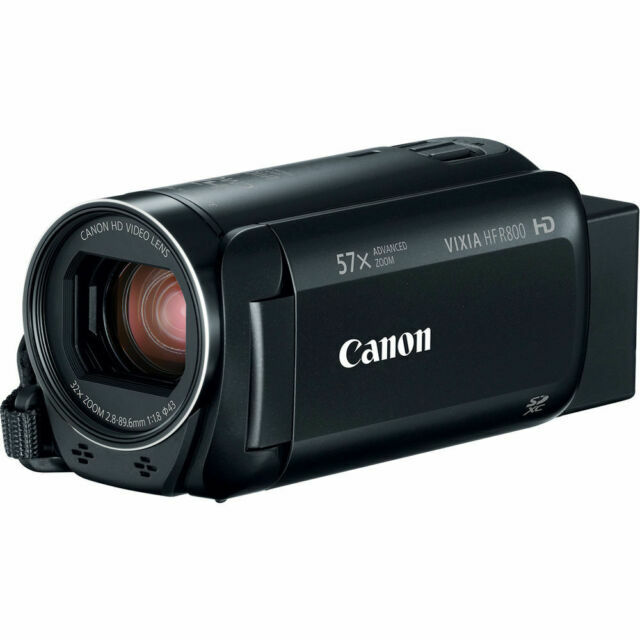 Canon 1960C002 VIXIA HF R 800 57x Zoom 3.28MP HD Camcorder