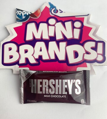 * Zuru Mini Marken Sammlerstück* Hershey's Milch Schokoriegel