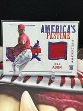 2022 Panini Chronicles - America's Pastime Swatches #APS-JA Joan Adon (MEM, RC)