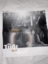 The Tyde band promo poster ONCE