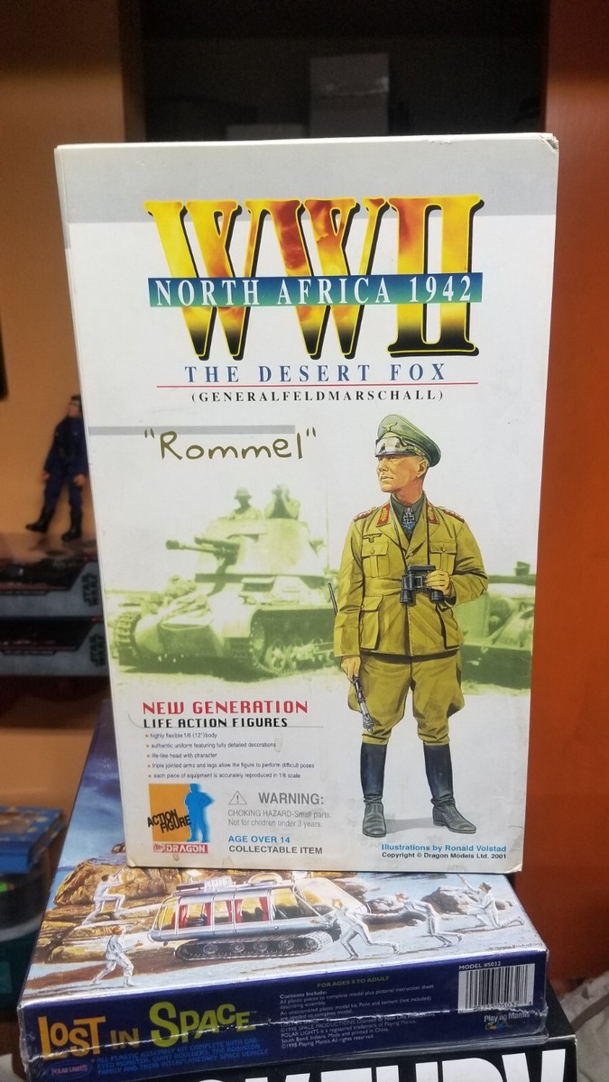 DRAGON WWⅡ NORTH AFRICA 1942 Rommel Rare DID ERWIN ROMMEL DRAGON WWⅡ NORTH AFRICA 1942 | eBay
