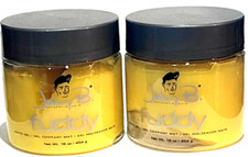 Johnny B Fuddy Matte Styling Hair Gel 16 oz. 2 Jars, FREE SHIPPING