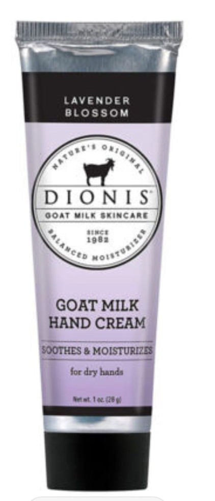 Dionis Goat Milk Hand Cream Lavender Blossom, 1 oz